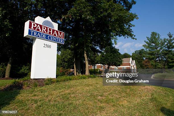 The Parham Trade Center on Parham Road in Richmond Virginia. The building and some of the businesses inside are run and owned by the family of Eric...