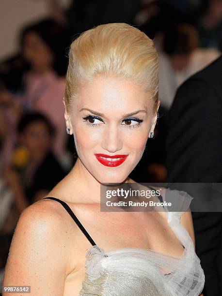 Gwen Stefani attends the Costume Institute Gala Benefit to celebrate the opening of the "American Woman: Fashioning a National Identity" exhibition...