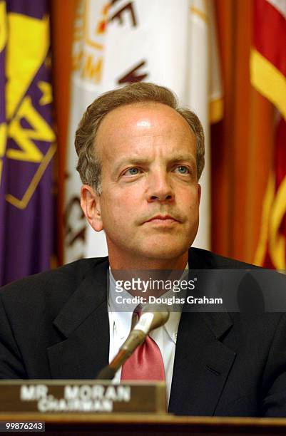 Jerry Moran, R-KS., listens to testimony during the health subcommittee hearing on the health care of filipino World War II veterans within the VA...