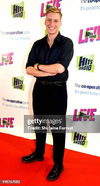 George Ezra during Hits Radio Live at Manchester Arena on July 14, 2018 in Manchester, England.