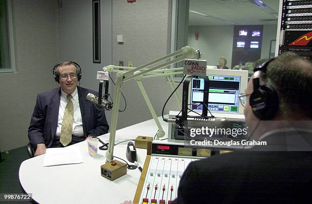 Don Richie, Associate Senate Historian, during an interview on C-Span Radio with host Francis Rose.