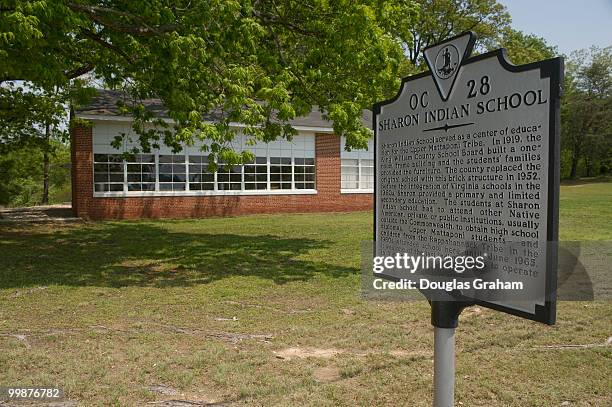 Sharon Indian School built in 1952 is the last standing Indian School in the State of Virginia. The school is located on route 30 in King William...