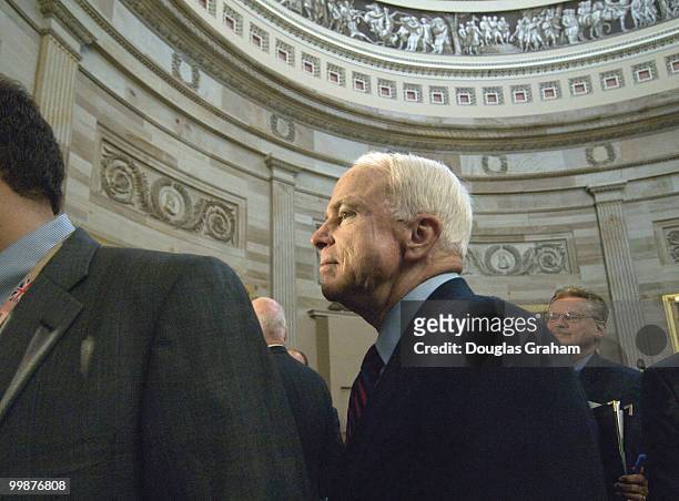 John McCain, R-AZ., during the Congressional Remembrance Ceremony on Thursday, March 13, 2008 to honor the five years of service and sacrifice of our...