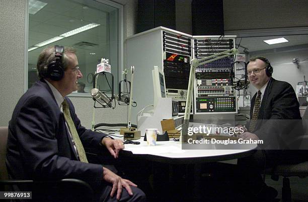Don Richie, Associate Senate Historian, during an interview on C-Span Radio with host Francis Rose.