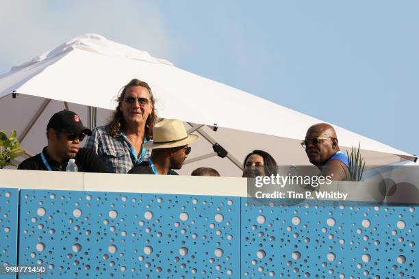 Samuel L. Jackson attends as Barclaycard present British Summer Time Hyde Park at Hyde Park on July 14, 2018 in London, England.