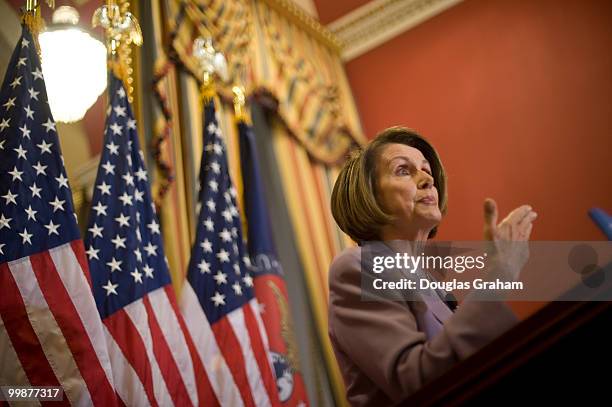 Speaker of the House Nancy Pelosi, D-Calif. Holds her weekly news conference.