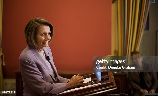 Speaker of the House Nancy Pelosi, D-Calif. Holds her weekly news conference.