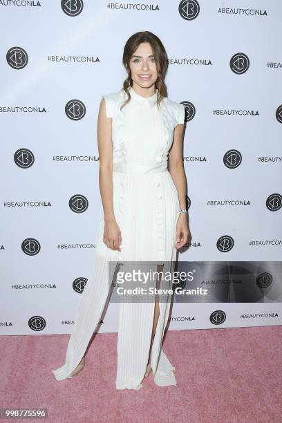 Victoria Konefal attends the Beautycon Festival LA 2018 at the Los Angeles Convention Center on July 14, 2018 in Los Angeles, California.