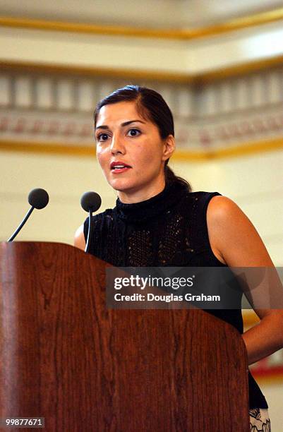 Rachel Campos-Duffy, guest speaker at the Independent Women's Forum and the former MTV cast member of the "The Real World" talks about her...