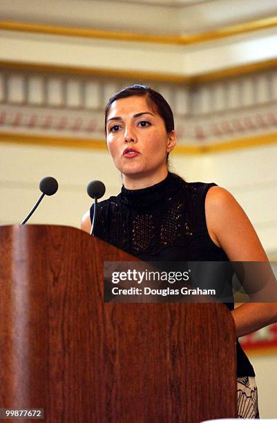 Rachel Campos-Duffy, guest speaker at the Independent Women's Forum and the former MTV cast member of the "The Real World" talks about her...