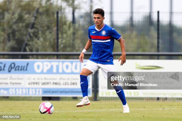 Manuel Garcia Alonso of Toulouse during a friendly match between Toulouse and Ajaccio on July 14, 2018 in Toulouse, France.