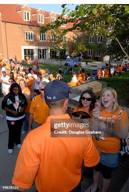 Harold Ford Jr. Attended the University of Tennessee vs. University of Florida football game and spent time greeting some Democratic supporters. Ford...