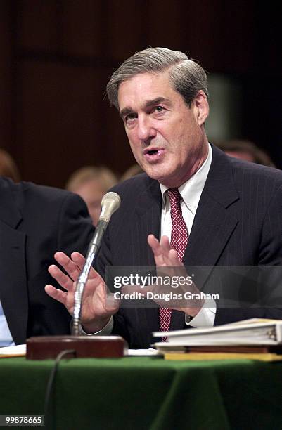 Robert Mueller, III, director, FBI during testimony at the full committee oversight hearing on counter terrorism.