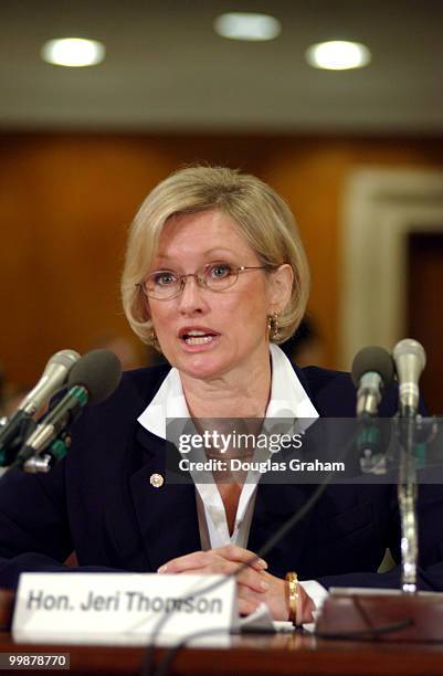 Jeri Thomson, secretary of the Senate.