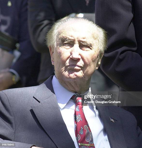 Strom Thurmond, R-S.C. During the U.S. Capitol Ground Breaking Ceremony.