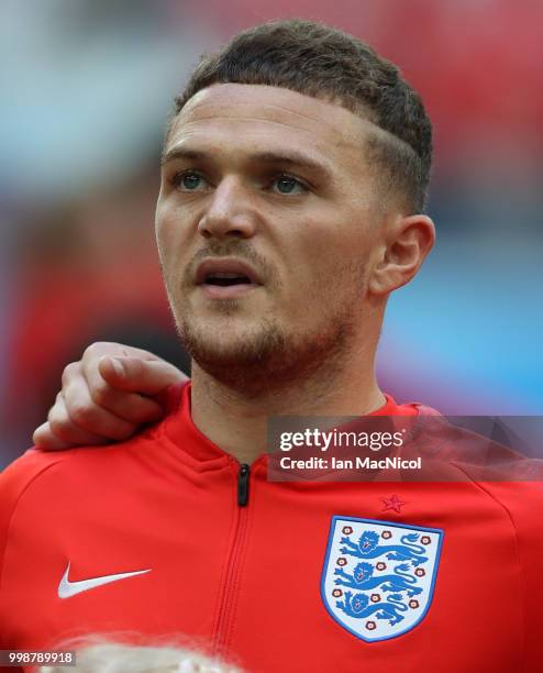 Kieran Trippier of England is seen during the 2018 FIFA World Cup Russia 3rd Place Playoff match between Belgium and England at Saint Petersburg...