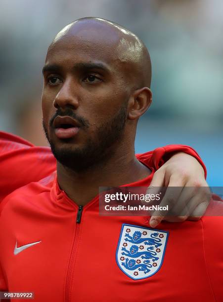 Fabian Delph of England is seen during the 2018 FIFA World Cup Russia 3rd Place Playoff match between Belgium and England at Saint Petersburg Stadium...