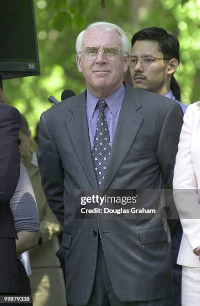 Former Member Vic Fazio during the U.S. Capitol Ground Breaking Ceremony.