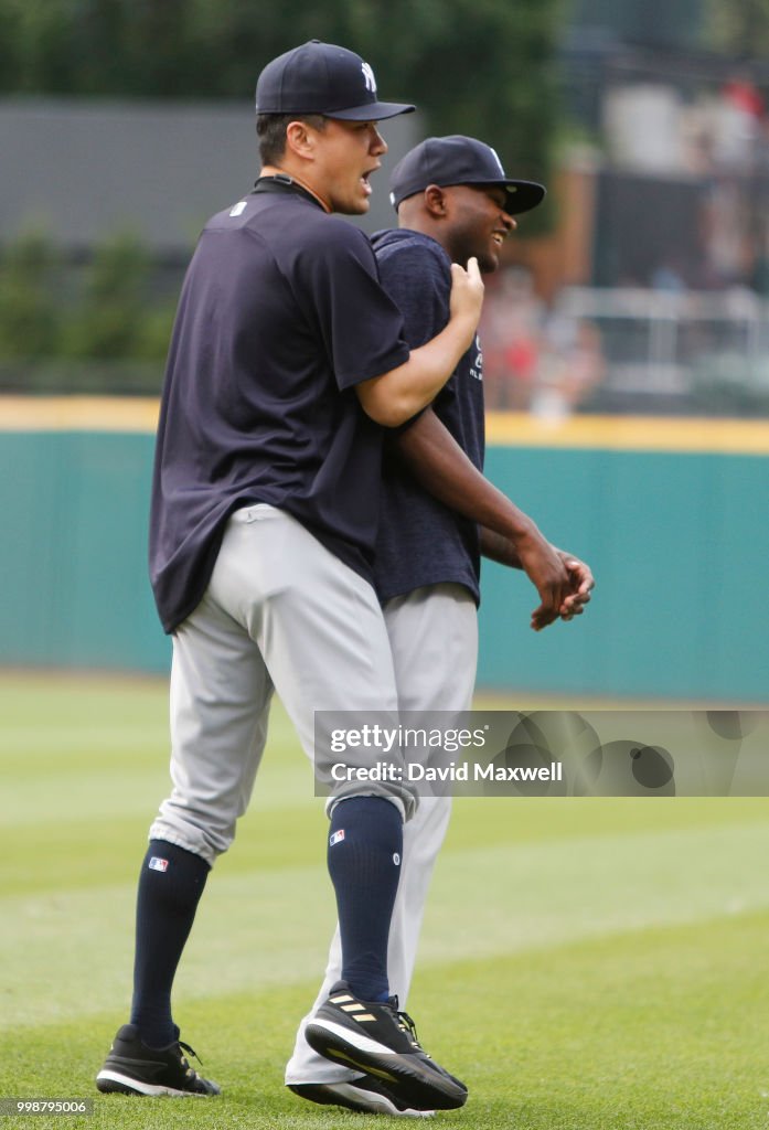 New York Yankees v Cleveland Indians