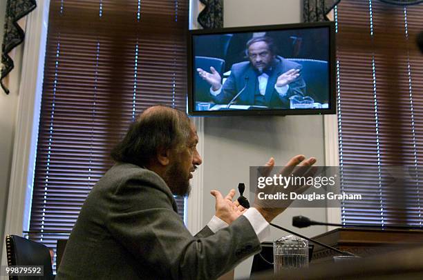 Dr. Rajenda Pachauri, Chairman of the Nobel Peace Prize winning Intergovernmental Panel on Climate Change, in his first appearance before Congress....