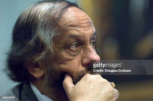 Dr. Rajenda Pachauri, Chairman of the Nobel Peace Prize winning Intergovernmental Panel on Climate Change, in his first appearance before Congress....