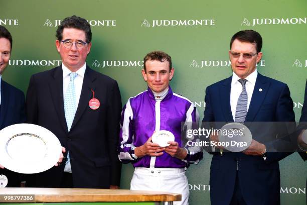 Ryan Lee Moore riding Kew Gardens, training by AP O'Brien owned by D. Smith, J. Magnier and M. Tabor during the Juddmonte - Grand Prix de Paris at...