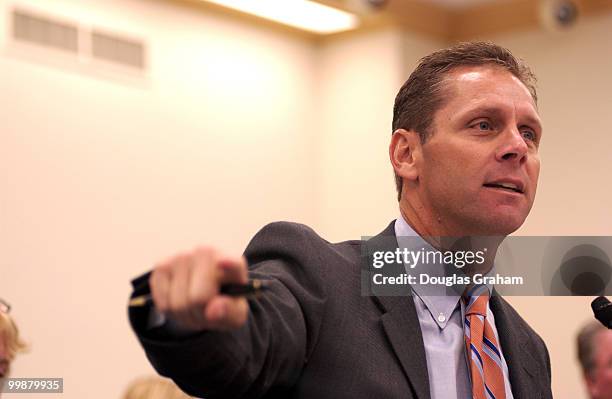 Steve Largent, president/CEO, Cellular Telecommunications and Internet Assn., Washington, D.C. Testifies before the telecommunications and the...