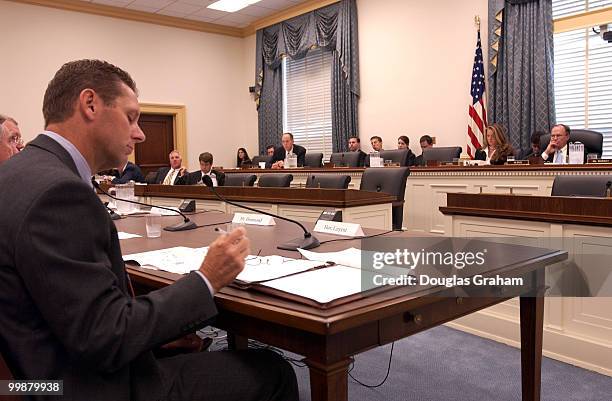 Steve Largent, president/CEO, Cellular Telecommunications and Internet Assn., Washington, D.C. Testifies before the telecommunications and the...