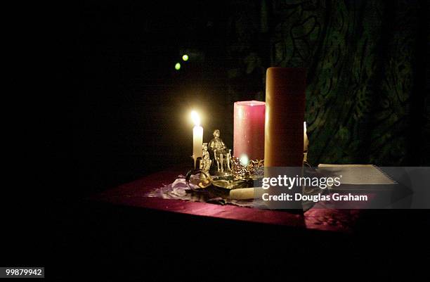 The traditional full moon celebration that attracted about 85 to 100 participants at the Jefferson Memoral for Pagan rituals, drumming, and dancing...