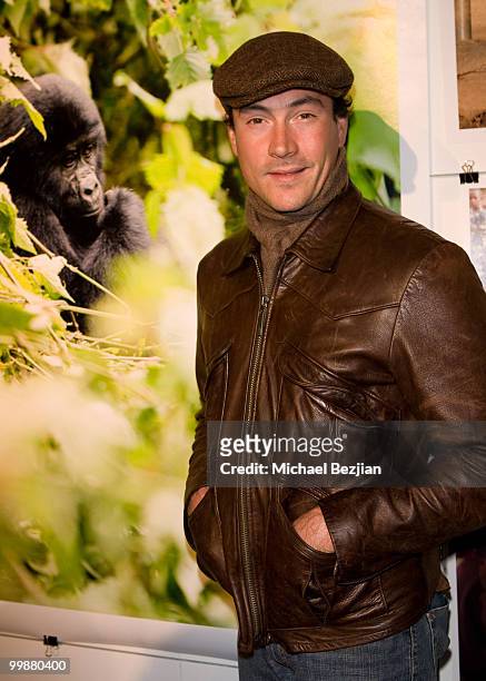 Actor Chris Klein attends the L.A. Friends of the uganda wildlife authority gorilla awareness event at Sony Pictures Studios on December 7, 2009 in...