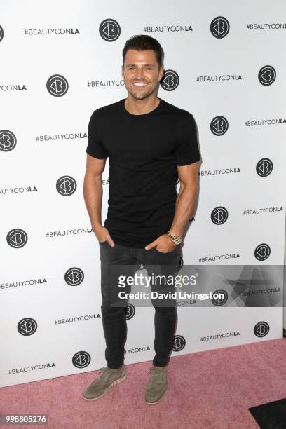 Mark Wright attends the Beautycon Festival LA 2018 at the Los Angeles Convention Center on July 14, 2018 in Los Angeles, California.