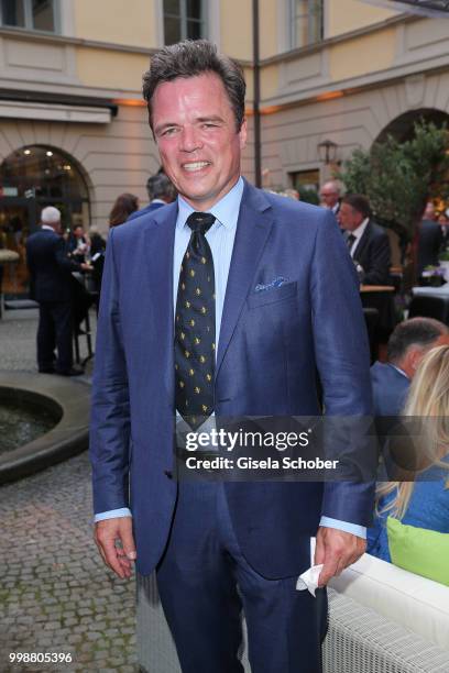 Juweler Maximilian Heiden during the Mercedes-Benz reception at 'Klassik am Odeonsplatz' on July 14, 2018 in Munich, Germany.