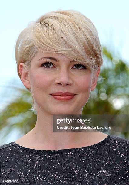 Michelle Williams attends the 'Blue Valentine' Photo Call held at the Palais des Festivals during the 63rd Annual International Cannes Film Festival...