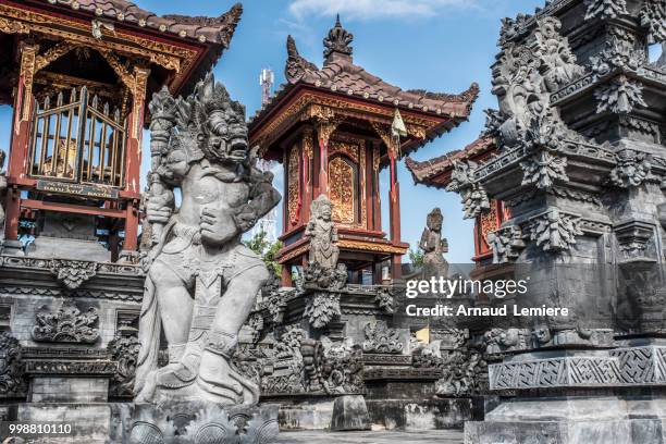 hindu temple, north bali - arnaud stock pictures, royalty-free photos & images