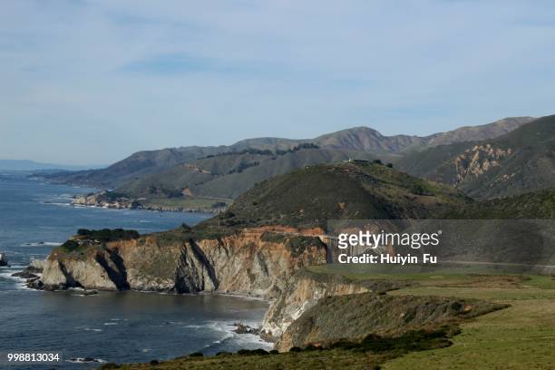 somewhere in big sur - fu stock pictures, royalty-free photos & images