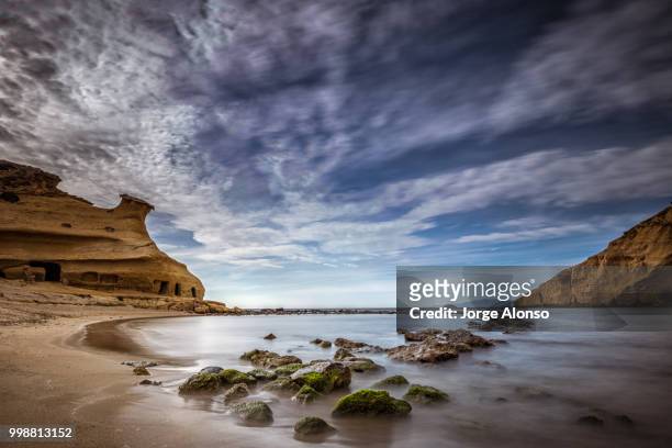 cala cocedores, aguilas - alonso stock pictures, royalty-free photos & images