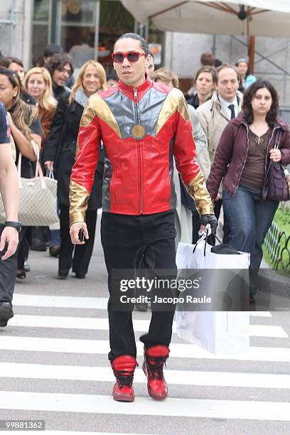 Taboo of the Black Eyed Peas sighting on May 13, 2010 in Milan, Italy.