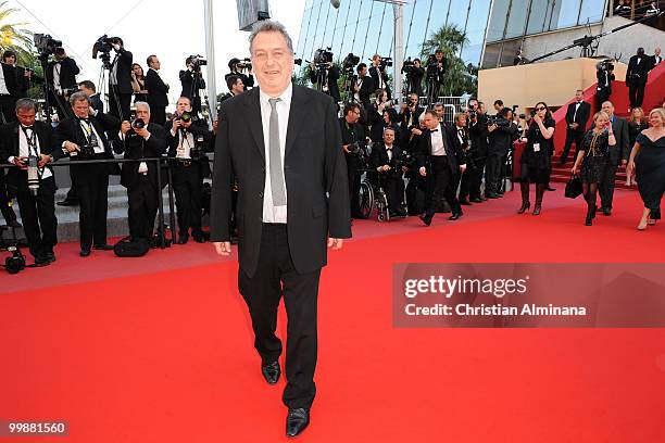 Director Stephen Frears attends the 'Tamara Drewe' Premiere held at the Palais des Festivals during the 63rd Annual International Cannes Film...