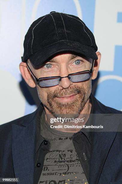 Jackie Earle Haley attends the 2010 FOX Upfront after party at Wollman Rink, Central Park on May 17, 2010 in New York City.