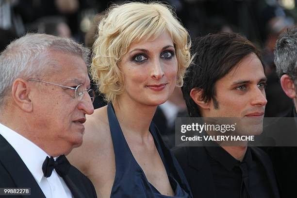 French cinematographer Gerard de Battista , French journalist Charlotte Lipinska and Mexican actor and president of the jury of the Camera d'Or award...