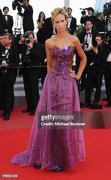 Lady Victoria Hervey attends the "Of Gods And Men" Premiere at the Palais des Festivals during the 63rd Annual Cannes Film Festival on May 18, 2010...