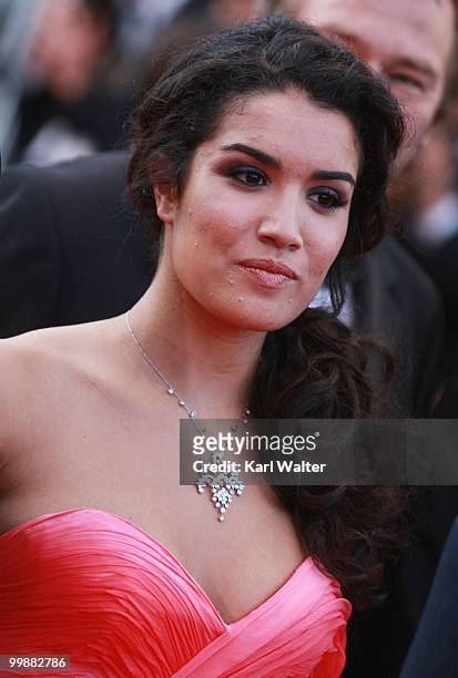 Actress Sabrina Ouazani attends the "Of Gods And Men" Premiere at the Palais des Festivals during the 63rd Annual Cannes Film Festival on May 18,...