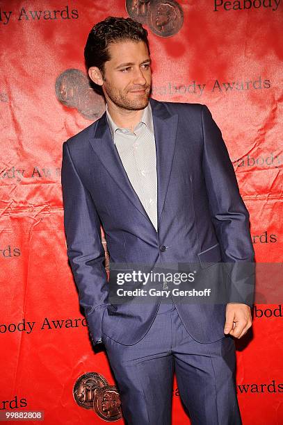 Actor Matthew Morrison attends the 69th Annual Peabody Awards at The Waldorf=Astoria on May 17, 2010 in New York City.