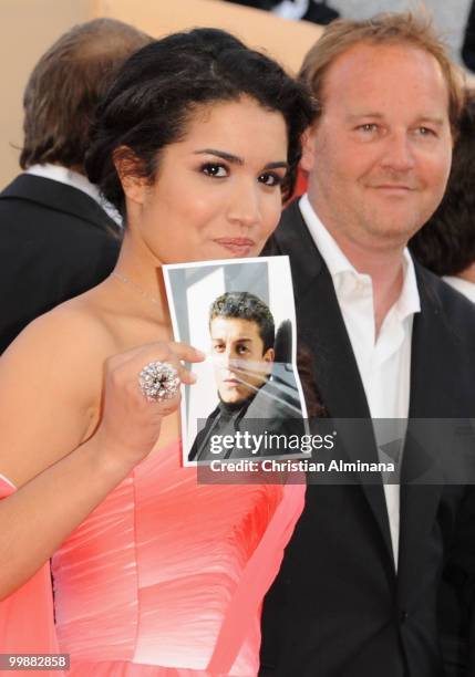 Actress Sabrina Ouazani attends the 'Of Gods and Men' Premiere held at the Palais des Festivals during the 63rd Annual International Cannes Film...