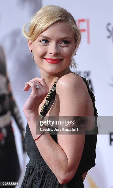 Actress Jaime King arrives at the Los Angeles Premiere of "Prince Of Persia: The Sands Of Time" at Grauman's Chinese Theatre on May 17, 2010 in...