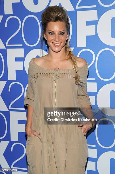 Actress Heather Morris attends the 2010 FOX Upfront after party at Wollman Rink, Central Park on May 17, 2010 in New York City.