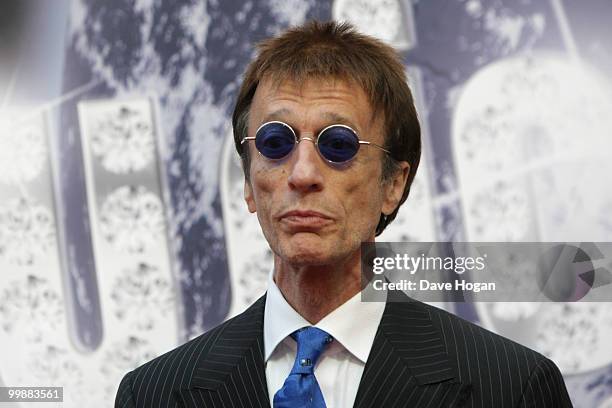 Robin Gibb arrives at the World Music Awards 2010 held at the Sporting Club Monte-Carlo on May 18, 2010 in Monte-Carlo, Monaco.