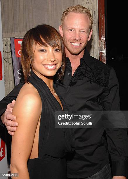 Cheryl Burke and Ian Ziering