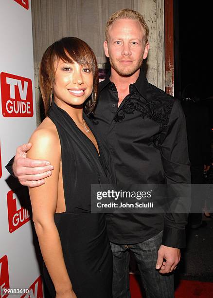 Cheryl Burke and Ian Ziering