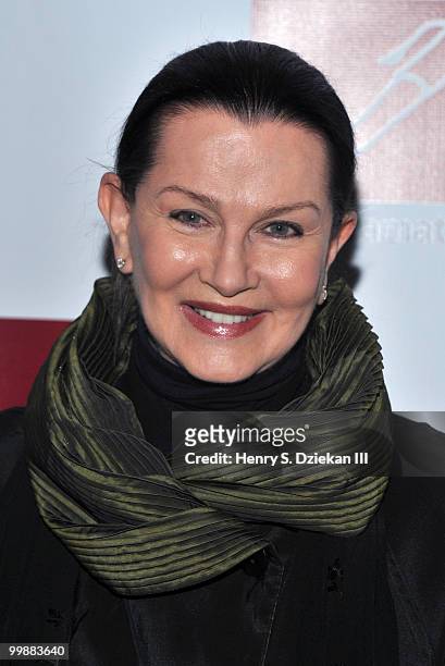Veronica Hamel attends the 61st Annual New Dramatist's Benefit Luncheon at the Marriot Marquis on May 18, 2010 in New York City.